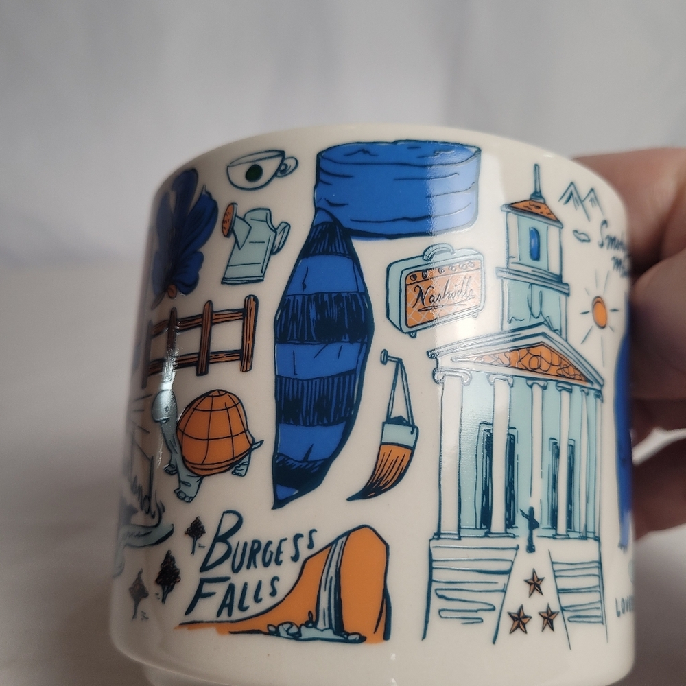 Starbucks Been There Series Tennessee 14oz Ceramic Coffee Tea Mug 2019 - Picture 4 of 9
